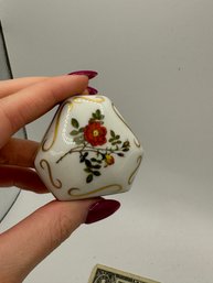 Empress Josephine's Rose Garden Fine Porcelain Trinket Box - 3