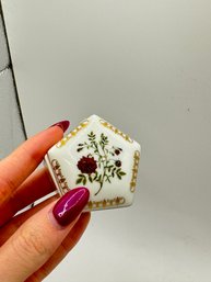 Empress Josephine's Rose Garden Fine Porcelain Trinket Box - 4
