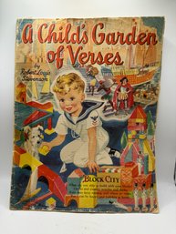 1942 'A Child's Garden Of Verses' By Robert Louis Stevenson