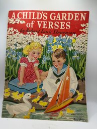 1937 'A Child's Garden Of Verses' By Robert Louis Stevenson