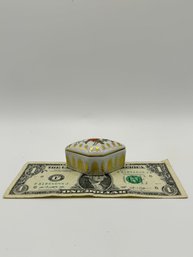 Empress Josephine's Rose Garden Fine Porcelain Trinket Box - 10