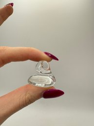 Art Glass Chocolate Kiss Figurine