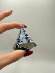 Crystal Tree Cut Paperweight