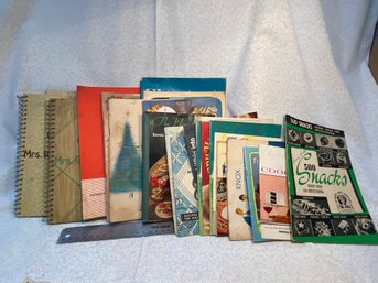 Collection Of Vintage Cookbooks!  (22 Books And Booklets)