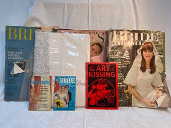 1960 Brides Magazine  More. A Guide To Kissing!  LOL