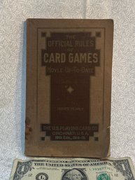 1914-1915 Official Rules Of Card Games.