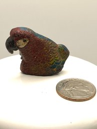 Antique Cast Iron Pencil Sharpener- Parrot
