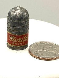 Antique Cast Iron Pencil Sharpener- Merita Bread