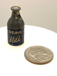 Antique Cast Iron Pencil Sharpener- Milk Jug