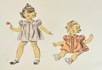 Cute 'vintage Looking' Enamel Container.