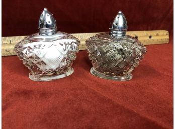 'crystal' Salt & Pepper Shakers