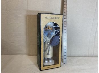 Nutcracker Village Snow King Nutcracker