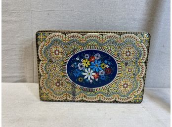Beautiful Floral Tin
