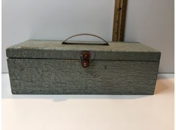 Vintage Box With Bakelite Handles