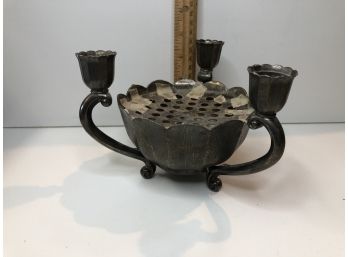 Flora Frog And Candle Holder Made In Italy