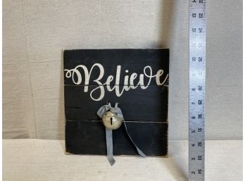 Believe Wall Hanging