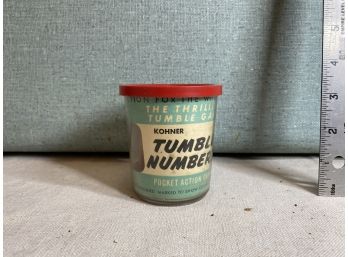 Vintage Tumble Numbers Game