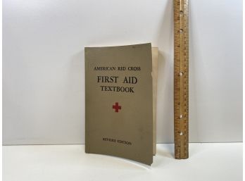 American Red Cross First Aid Textbook Revised Edition 1945