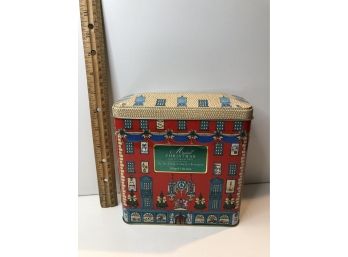 Musical Biscuit Tin From England