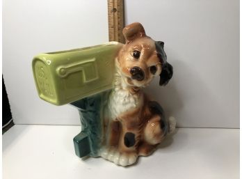 Adorable Dog Planter