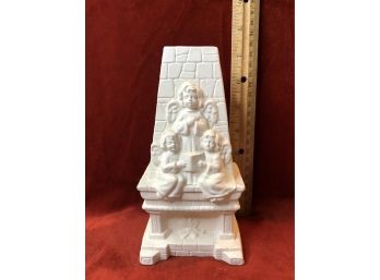 Paintable Ceramic Singing Angels