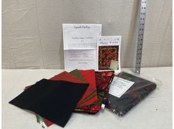 Quilt Kit To Make 69' X 81' Holiday Happy Trails Kit