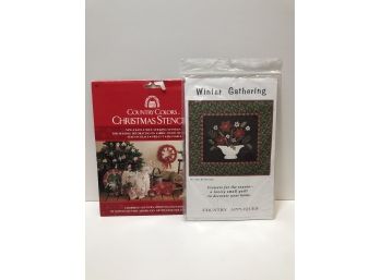 Christmas Themed Quilt & Stencil Patterns