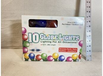 10 Globe String Lights Vintage