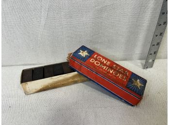 Vintage Lone Star Dominos
