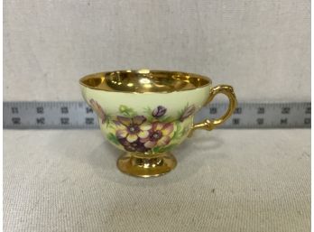Rosina Bone China Yellow Floral Teacup