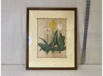 Vintage Tulip Floral Print