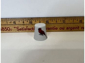 Vintage G.J. Humphrey Cardinal Thimble