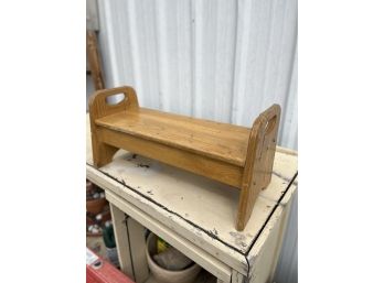 Cute Little Oak Bench