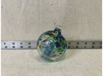 Blown Glass Ornament