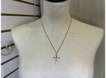 'gold' Cross Necklace