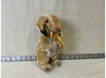 Vintage Rabbit Plush With Bowtie