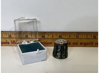 Vintage Mother Of Pearl Thimble