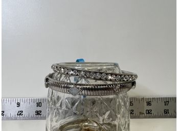 2 'silver' Bangle Bracelets