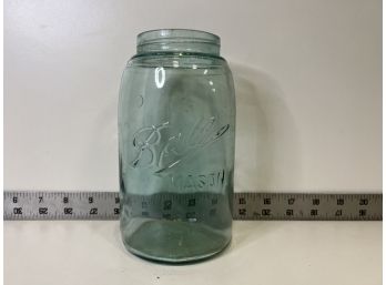 Vintage Mason Jar Quart Sized 1896-1910 No Lid