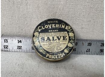Vintage Cloverine Brand Salve