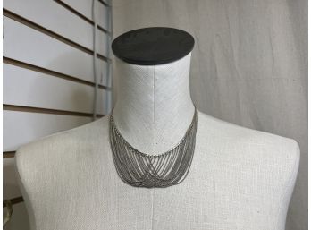 925 Sterling Layered Chain Necklace