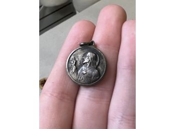 Virgin Mary And Jesus Pendant