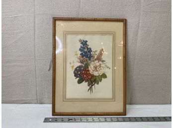 Framed Floral Print