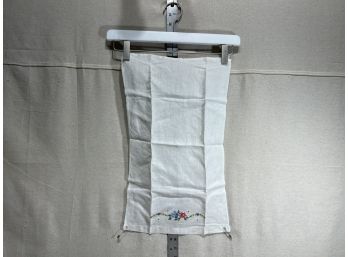 Vintage Floral Embroidered Napkin