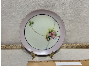 Vintage Nippon Hand Painted China Plate 7'