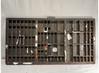 Vintage Type Tray #1