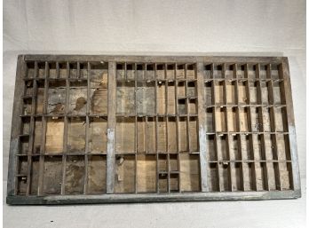 Vintage Type Tray #2