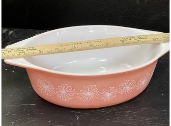 Vintage Pink Pyrex 1.5 Quart Casserole