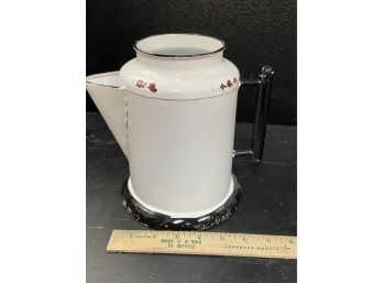 'Vintage' Enamel Container