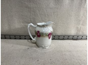Vintage Pink Rose Creamer